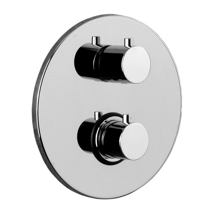 Bateria 3-drożna podtynkowa termostatyczna