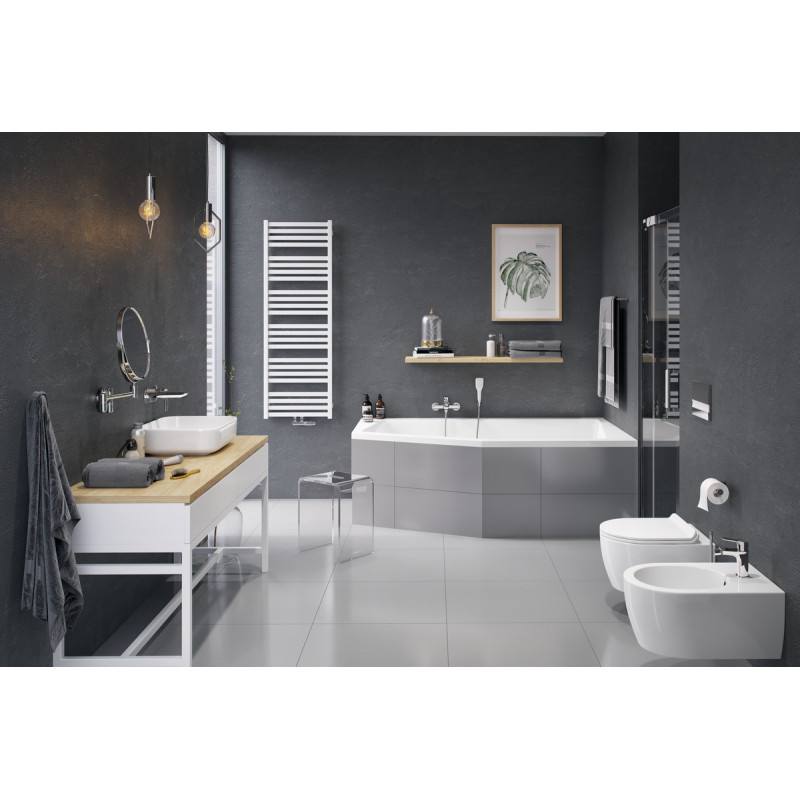 Horos Grzejnik Łazienkowy 121 Biały Soft