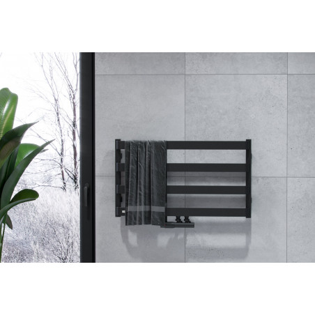 Meteor Grzejnik Wannowy 460x800 Czarny