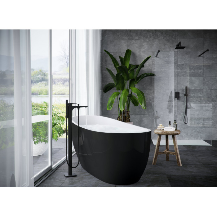 Excellent Wanna Wolnostojąca 175x74 Czarna...