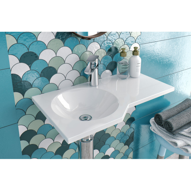 Be Spot Umywalka 60X34,5 Biała