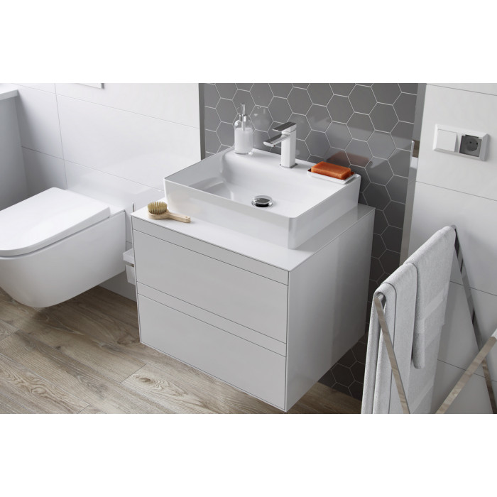 Excellent Rima 2.0 umywalka nablatowa 60x40 biała