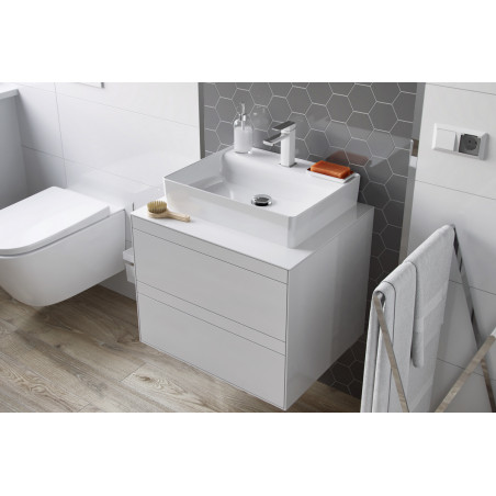 Rima 2.0 umywalka N/B 60x40 Biała