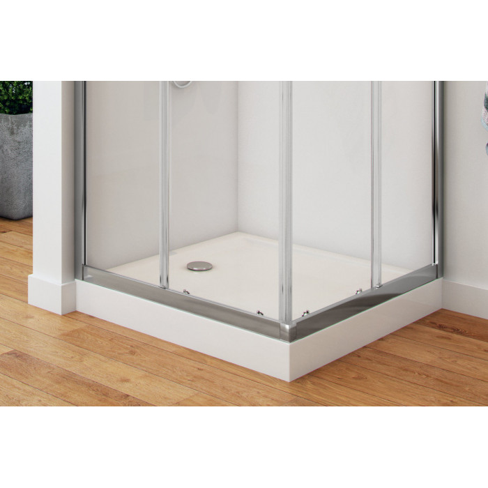 Excellent Forma brodzik Kwadratowy Kompakt...