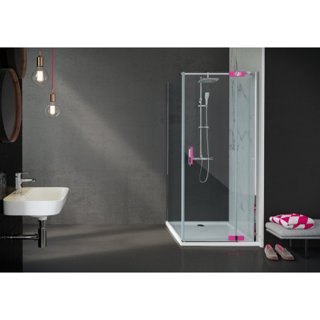 Forma brodzik Kwadratowy 80X80 Biały