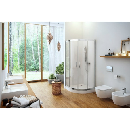 Sense Brodzik Pół. Kompakt 80X80 Biały