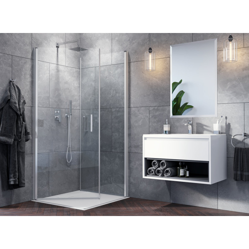 Zero  Brodzik Kwadratowy 90X90 Niski