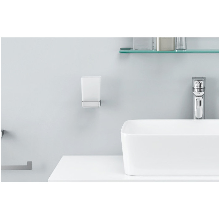 Excellent Riko Kubek Wiszący Szklany Chrom-Szkło