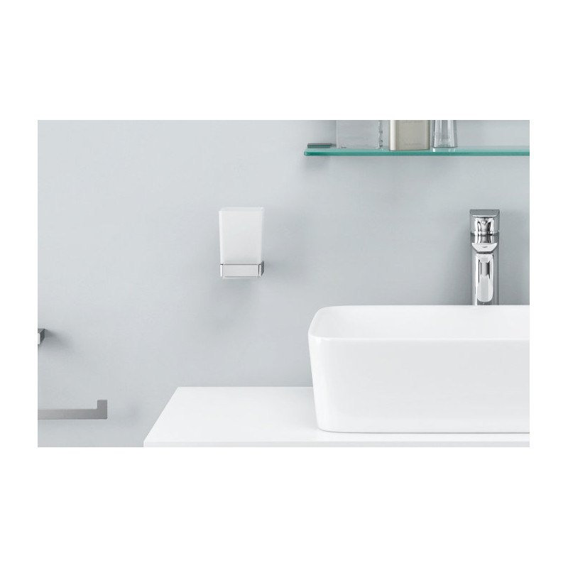 Riko Kubek Wiszący Szklany Chrom-Szkło