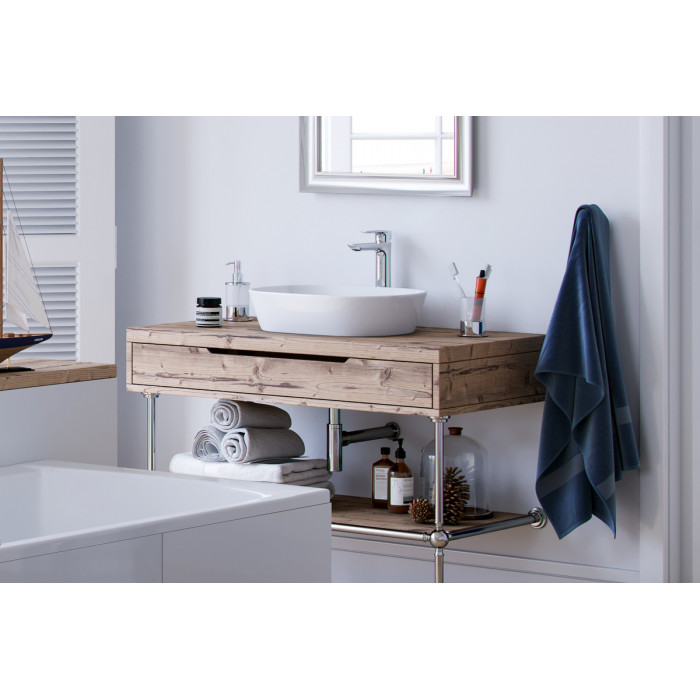 Excellent Kobo Kubek Stojący Chrom-Szkło