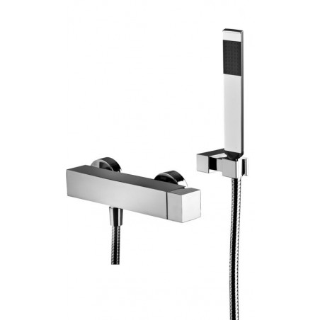 Paffoni Elle Bateria natryskowa ścienna (korpus) Chrom