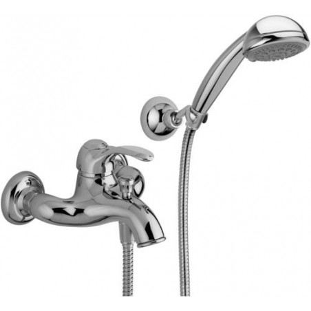 Paffoni Flavia Bateria wannowa ścienna Chrom