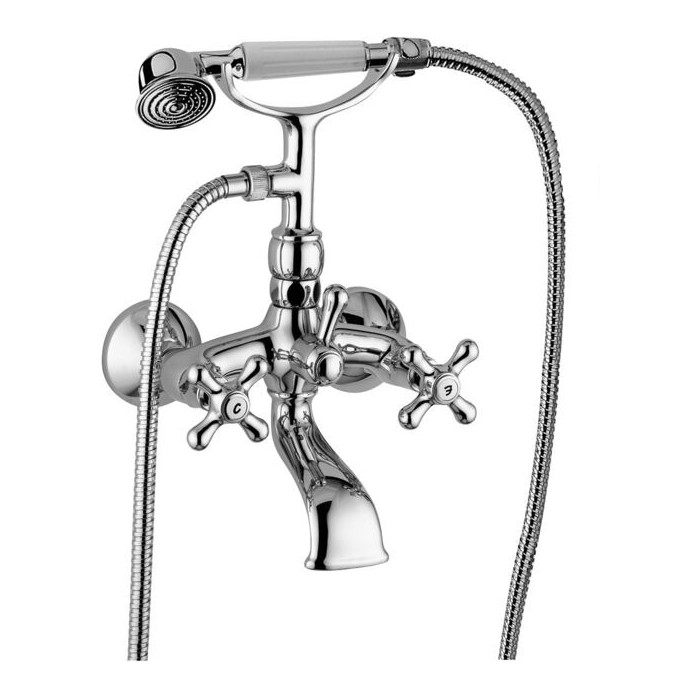 Paffoni Iris Bateria wannowa ścienna Chrom