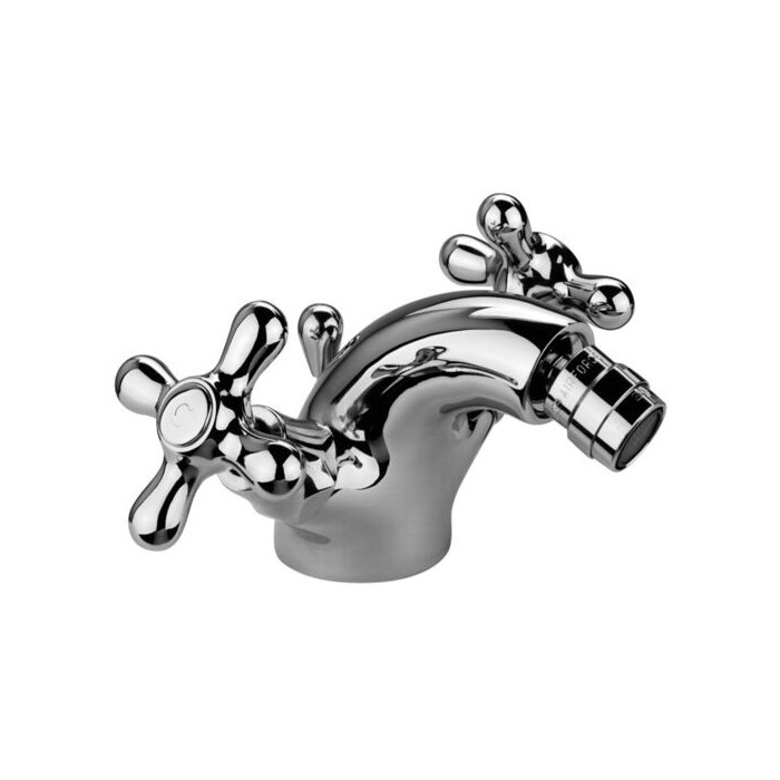 Paffoni Iris Bateria bidetowa stojąca Chrom