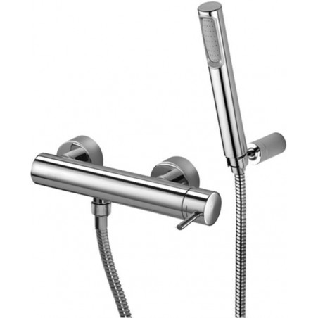 Paffoni Light Bateria natryskowa ścienna (kompletna) Chrom