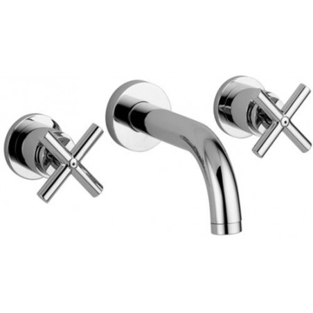 Paffoni Quattro Bateria umywalkowa podtynkowa 175mm Chrom