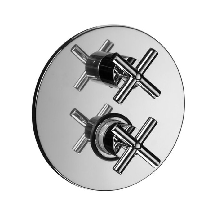 Paffoni Quattro Bateria podtynkowa 2-drożna Chrom