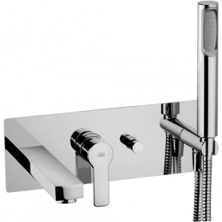 Paffoni Red Bateria wannowa podtynkowa Chrom