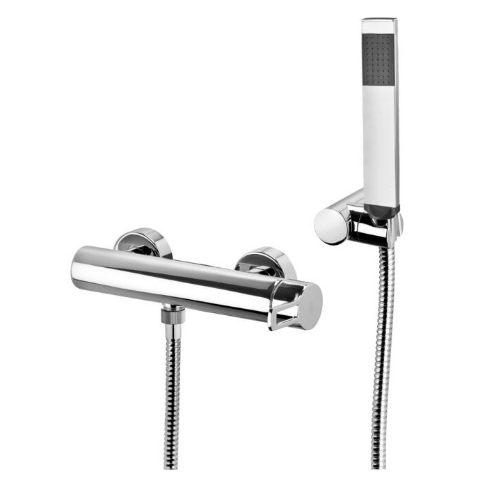 Paffoni Ringo Bateria natryskowa ścienna Chrom