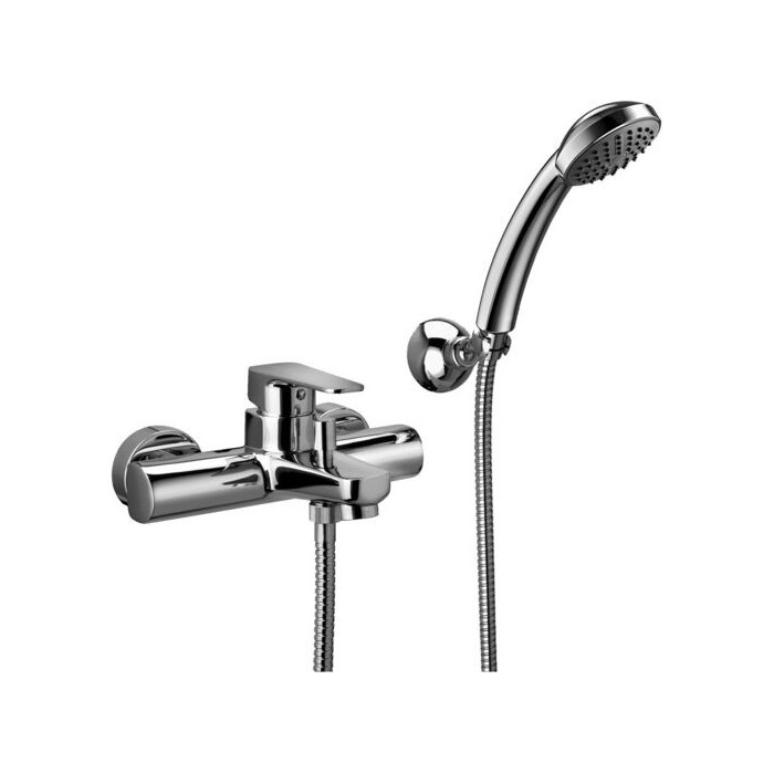 Paffoni Sly Bateria wannowa ścienna (korpus) Chrom