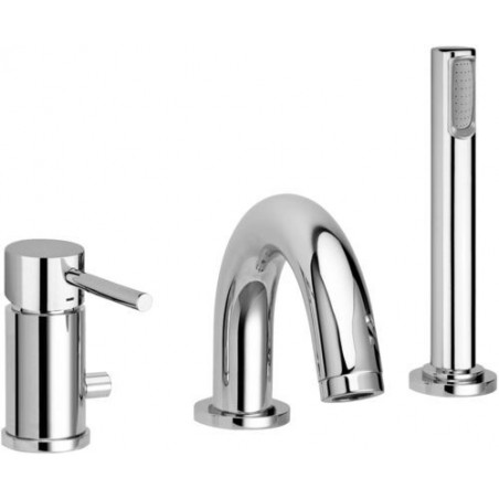 Paffoni Stick Bateria wannowa 2-otworowa (bez wylewki) Chrom