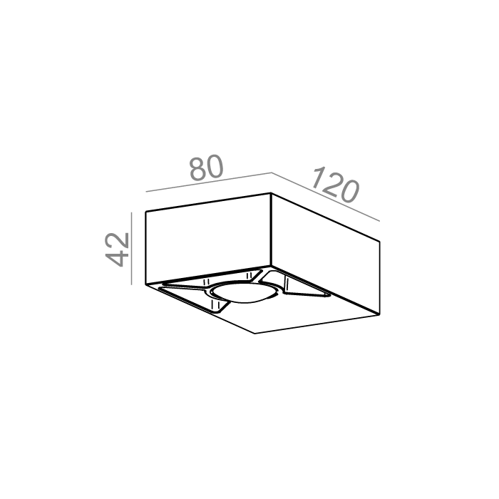Aqform GOLO LED hermetic wall