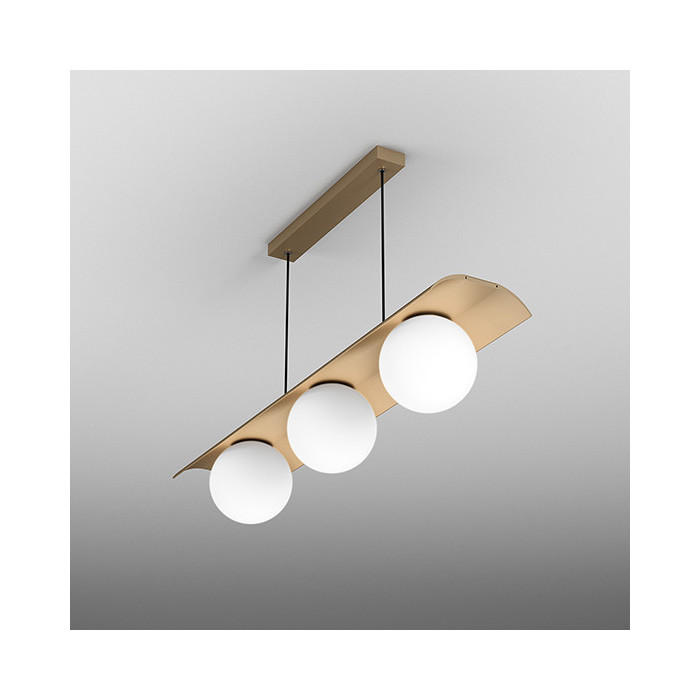 Aqform MODERN BALL WP x3 LED section zwieszany