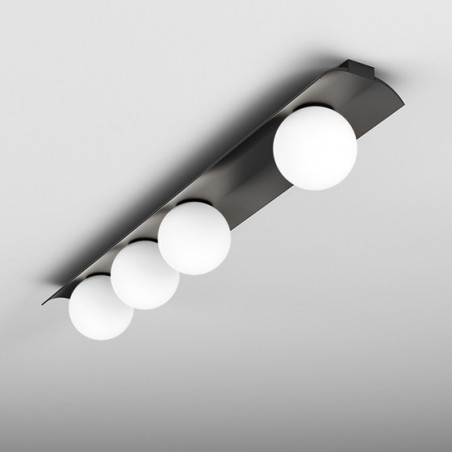 Aqform MODERN BALL WP x4 LED asymmetry natynkowy
