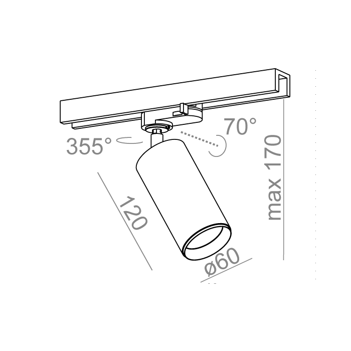 Aqform PET next LED track