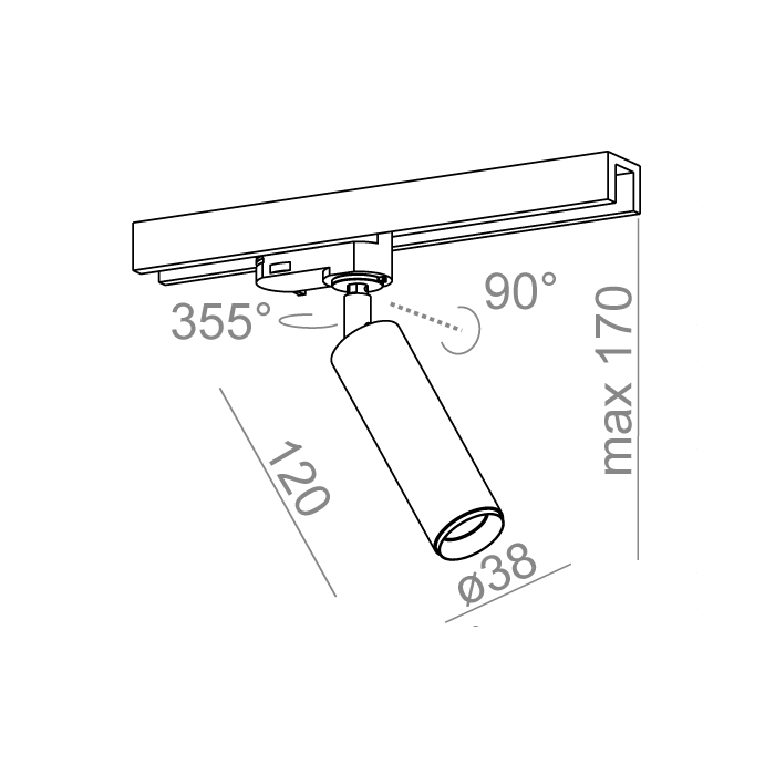 Aqform PET next mini LED track