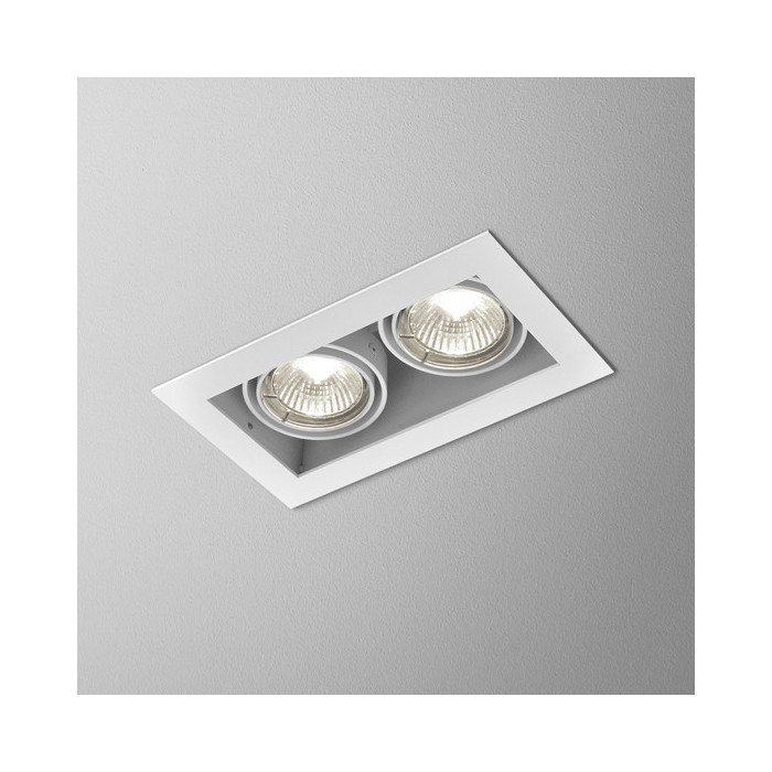 Aqform SQUARES 50x2 230V wpuszczany