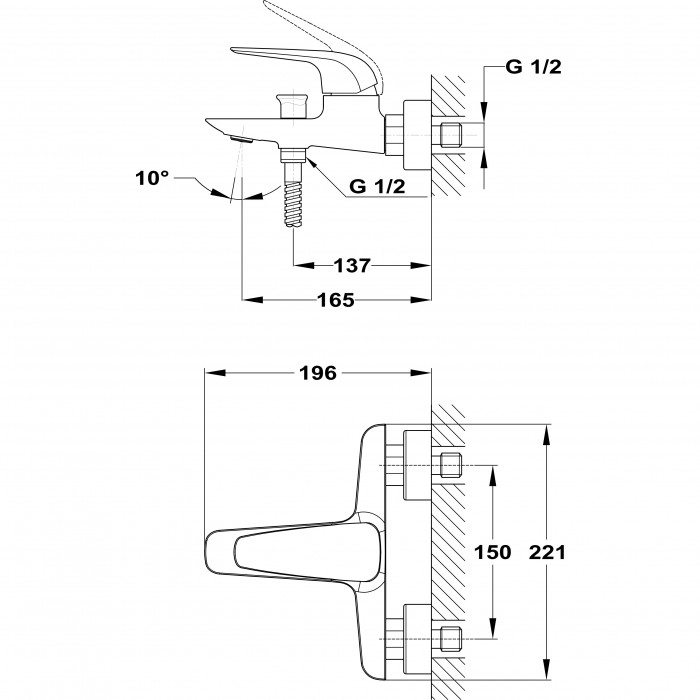 TEKA ITACA BATERIA WANNOWO NATRYSKOWA