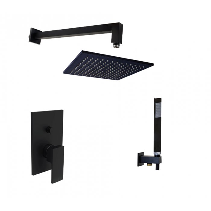 Zestaw natryskowy podtynkowy L-400mm 20x20cm