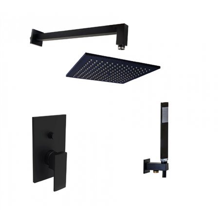 Zestaw natryskowy podtynkowy L-400mm 20x20cm