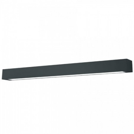 Kinkiet Ibros czarny XL z IP44 (GS-LWA-18W BK)-Light Prestige