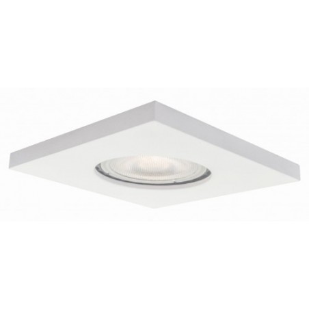 Oczko Lagos podtynkowe kwadratowe nieruchome biale IP65 ( LP-440/1RS WH square)-Light Prestige