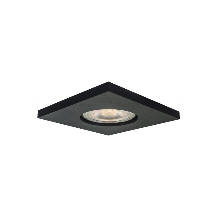 Oczko Lagos podtynkowe kwadratowe czarne IP65 (...