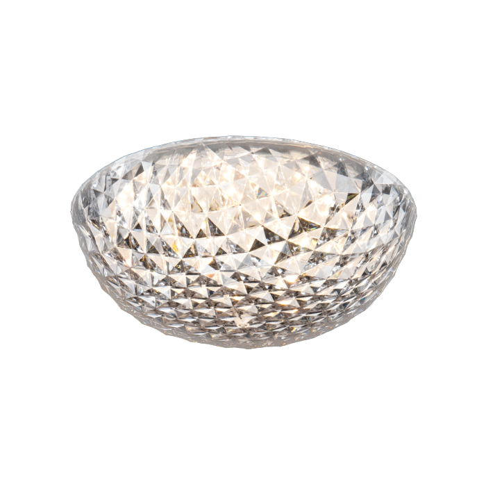 Plafon Montana transparentny 25cm z IP44...