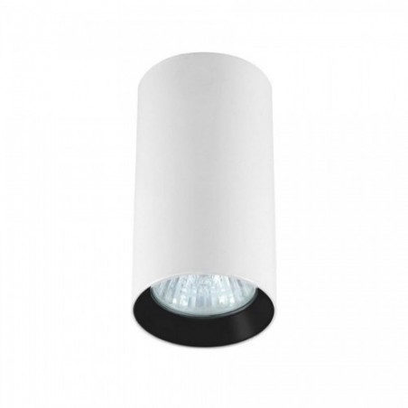 Oczko Manacor biale/czarny ring 13cm (LP-2323/1D - 130 WH/BK)-Light Prestige