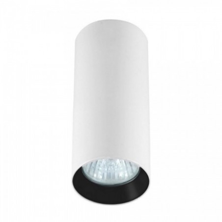 Oczko Manacor białe/ czarny ring 17cm (LP-232/1D - 170 WH/BK)-Light Prestige