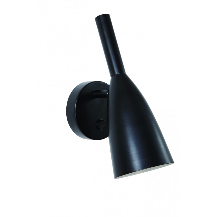 Kinkiet Solin czarny (LP-181/1W BK)-Light Prestige