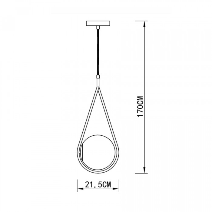 Wisca Lacrima czarna (LP-053/1P BK)-Light Prestige