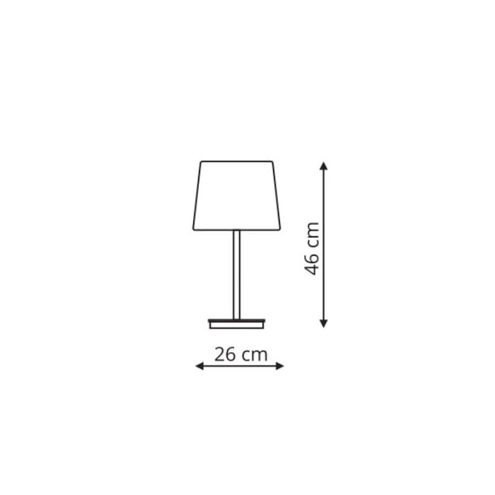 Biurkowa Marbella czarna (LP-332/1T BK)-Light...
