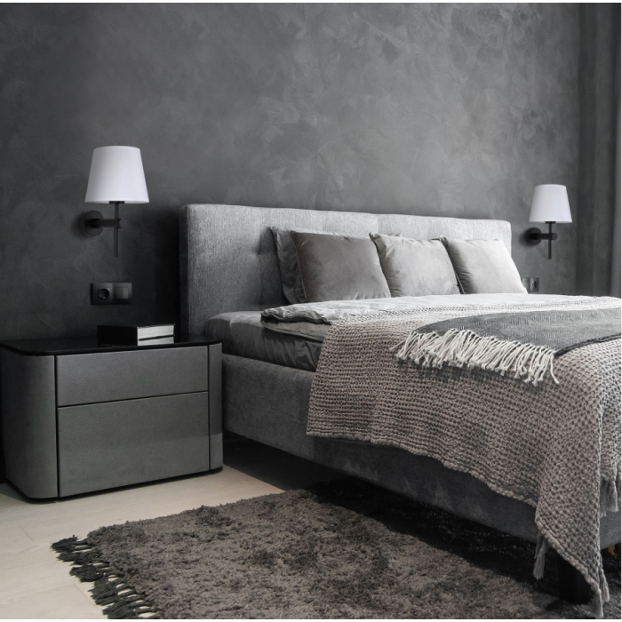 Kinkiet Tivoli czarny (LP-1133/1W BK )-Light...