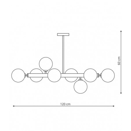 Lampa wisca Dorado ota (LP-002/8P)-Light Prestige