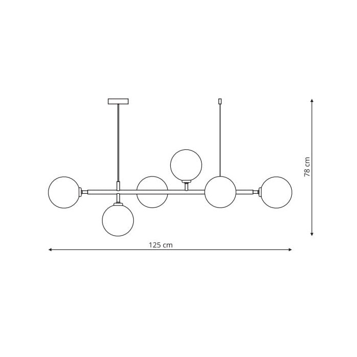 Lampa wisca Alisa ota (LP-005/6P TR)-Light...