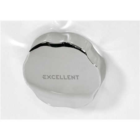 Simple Przelew Wannowy Automat.57 Chrom