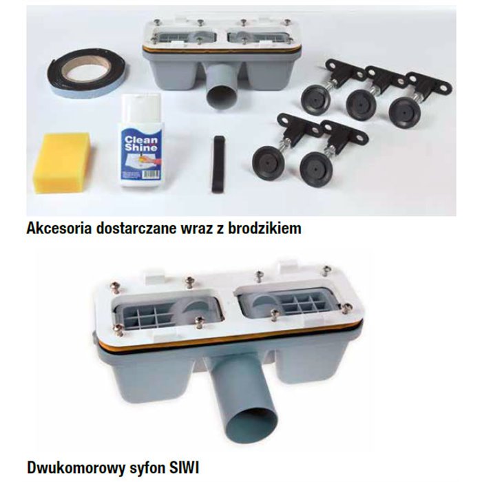 BRODZIK ILA WIR BIAŁY R550 900 POKRYWA CZARNY MAT