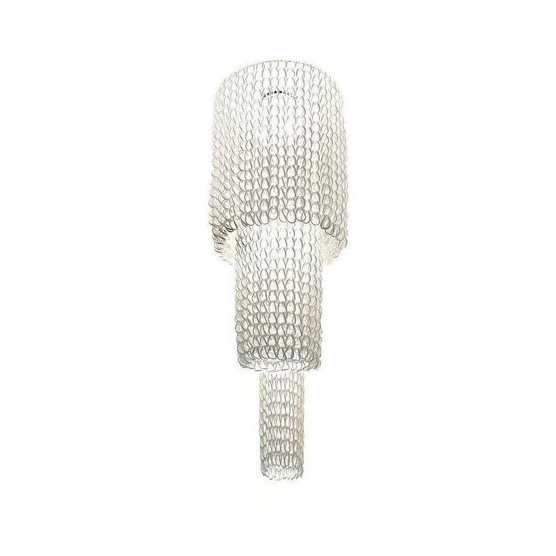 Lampa wisząca CLP-S6 - szkło. stal węglowa