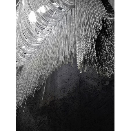 Lampa wisząca ATLANTA LONG - aluminium, stal